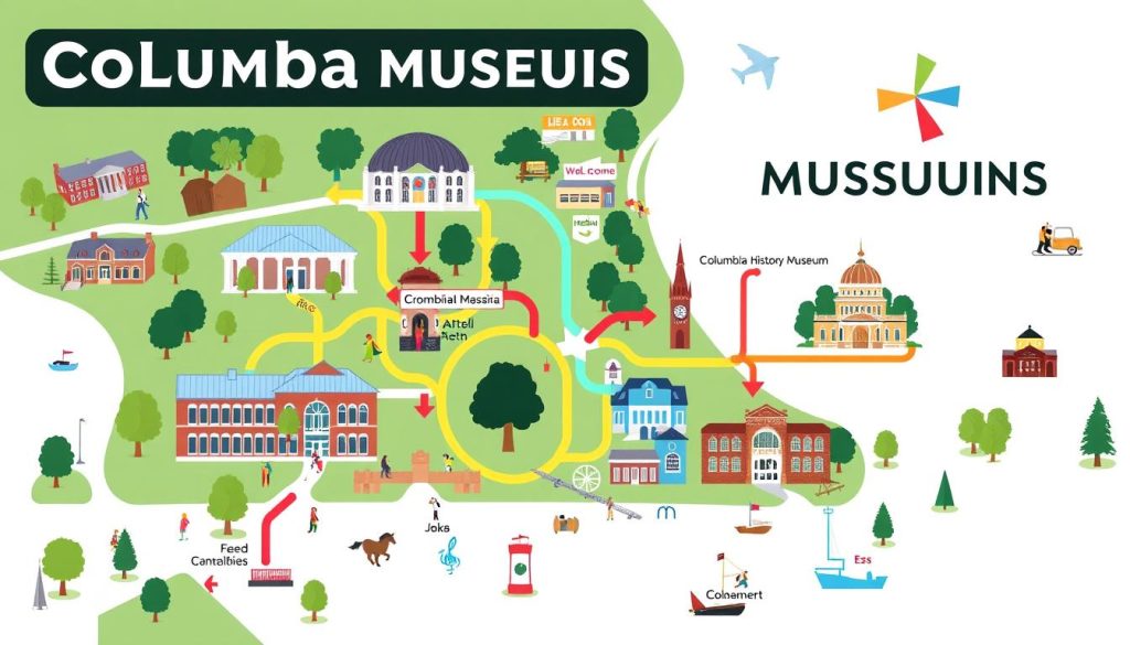directions to Columbia museums directions to Columbia museums