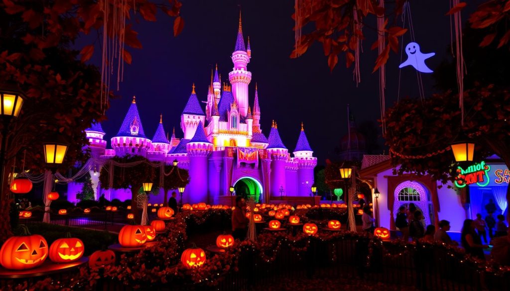 disneyland halloween decorations