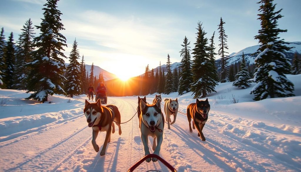 dog sledding experiences