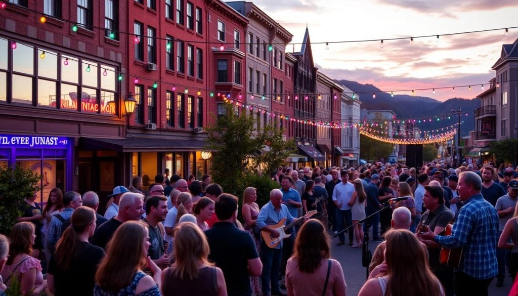 downtown Juneau music scene