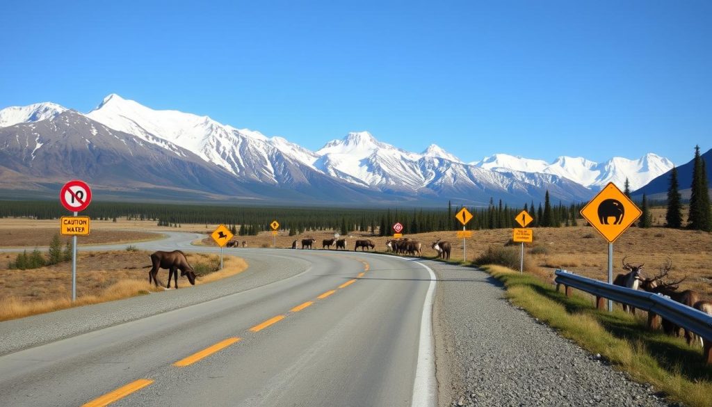 driving tips for Denali National Park safety