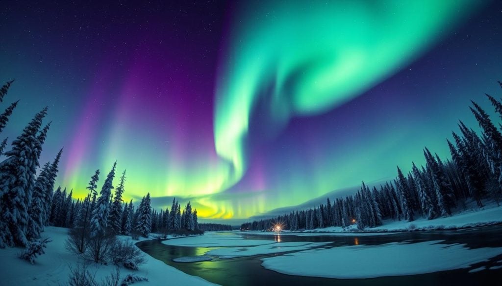 experiencing the aurora borealis