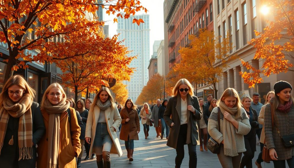 fall fashion in New York fall fashion in New York