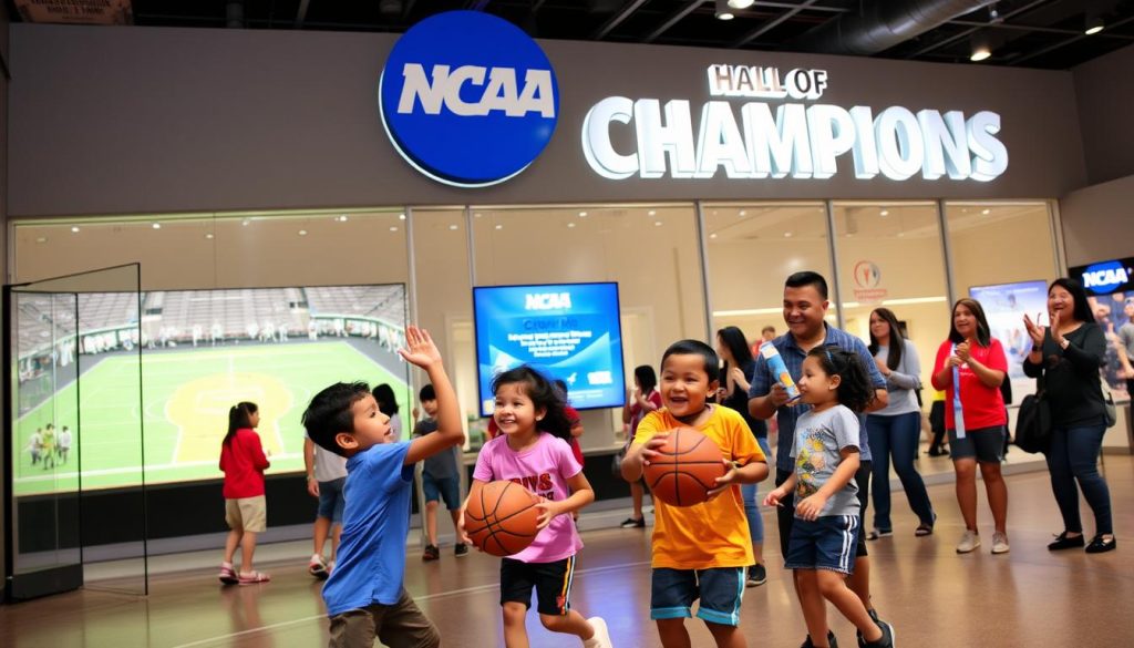 family activities NCAA Hall of Champions experience