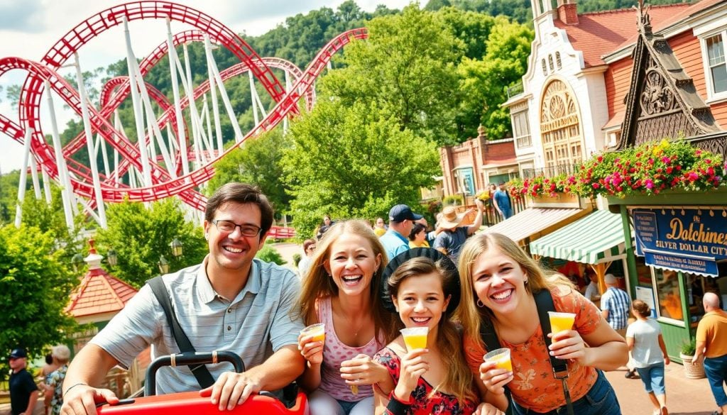 family adventure at Silver Dollar City