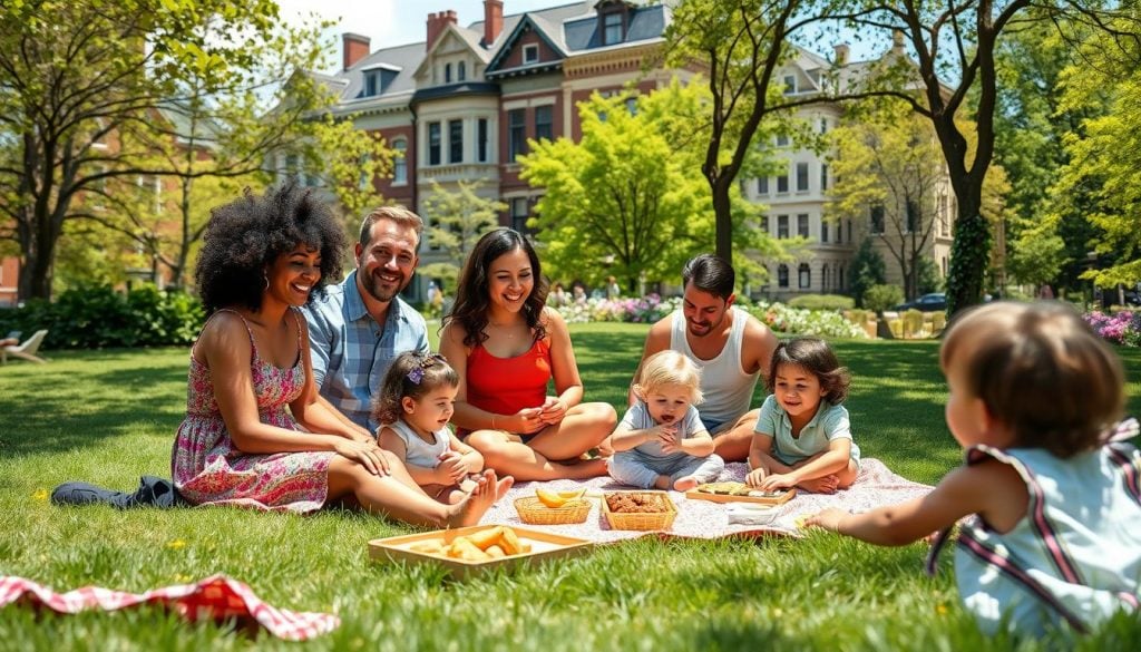 family day out in Princeton