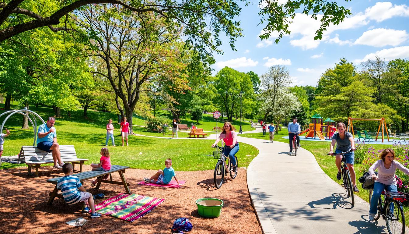 family-friendly activities Newark parks