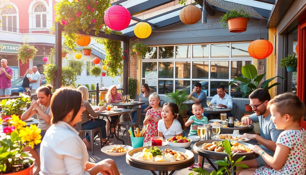 family-friendly dining spots in Silver Spring