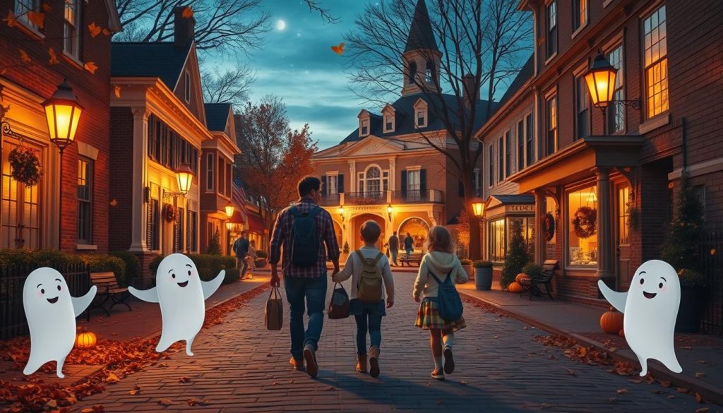 family-friendly ghost tours Columbia