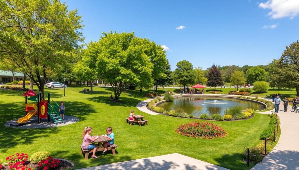 family-friendly parks Silver Spring