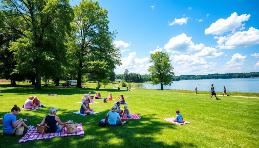 family-friendly picnic locations in Columbia