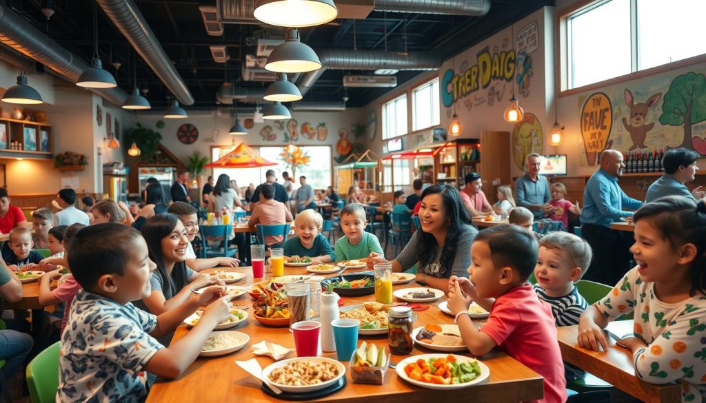 family-friendly restaurants in Bloomington