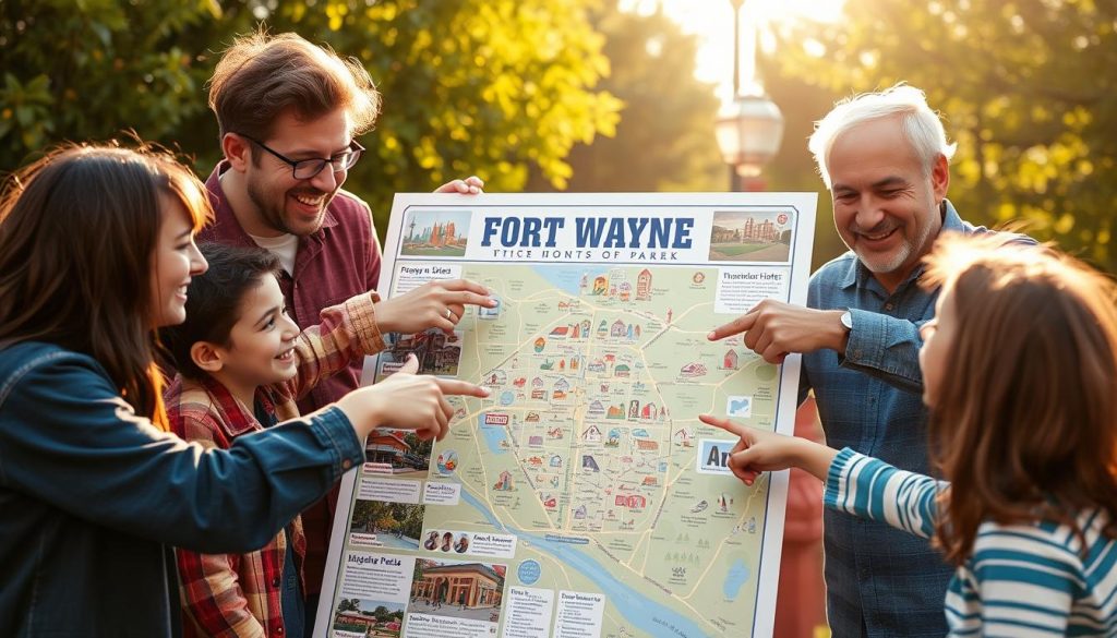 family visit planning Fort Wayne