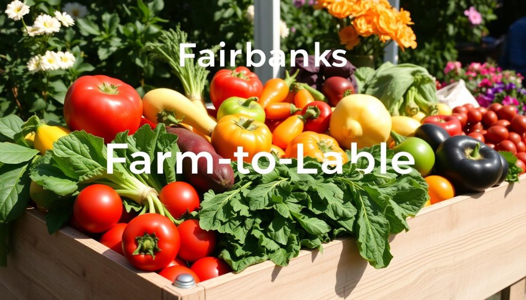 farm-to-table Fairbanks produce