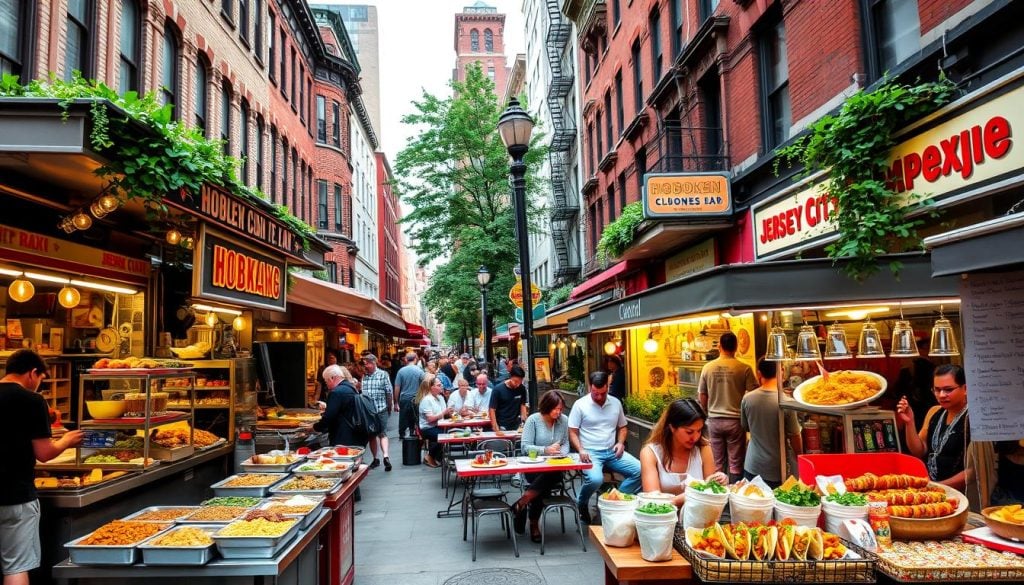 food diversity in Hoboken and Jersey City