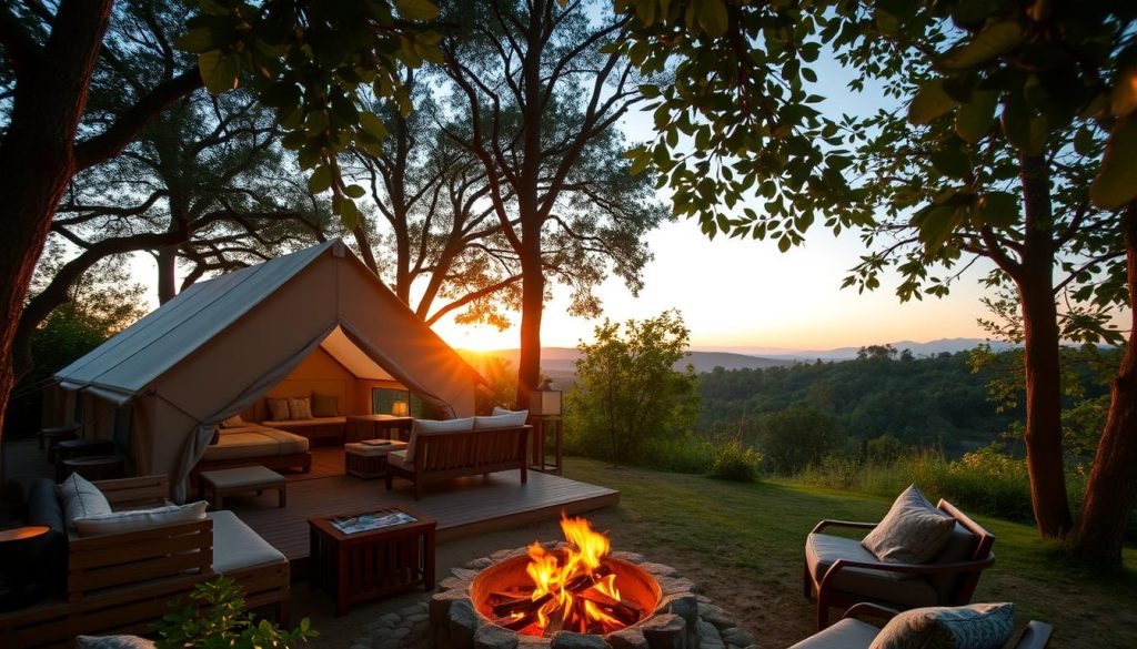 glamping experience featuring luxury camping in nature glamping experience featuring luxury camping in nature