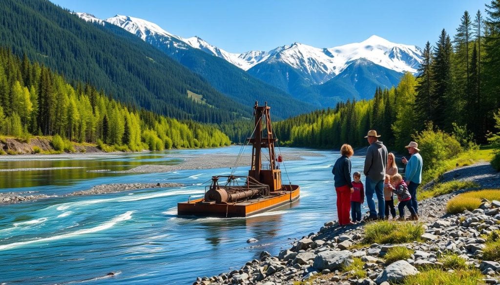 gold dredging tours Alaska