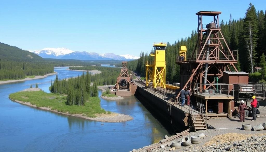 gold dredging tours Alaska