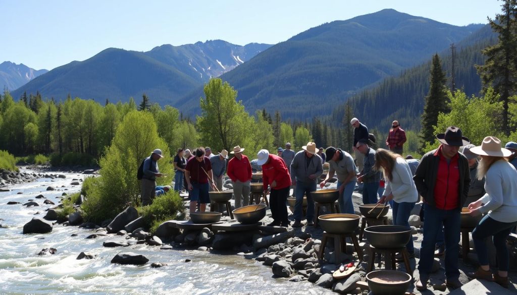 gold prospecting tours