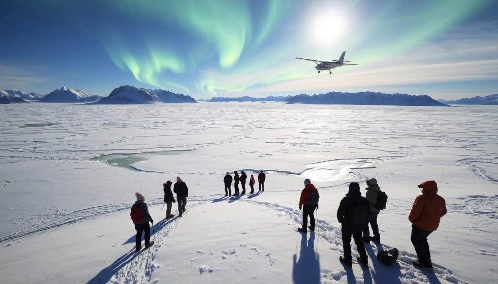 guided ground tours, Arctic Circle air adventure, combination Arctic tours