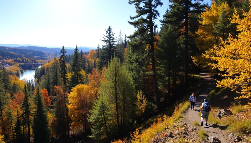 hiking in South Bend