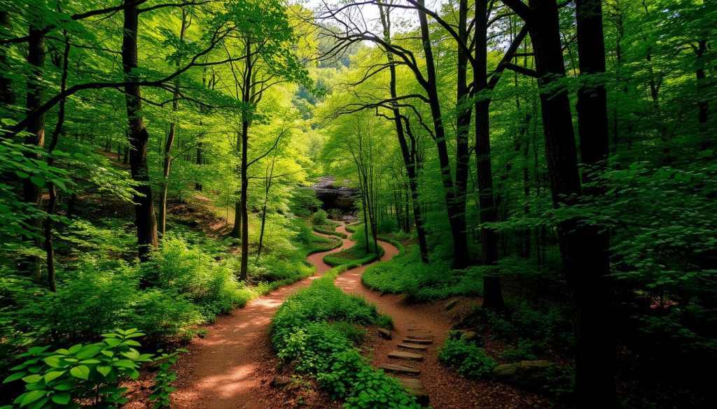 hiking trails in Mammoth Cave National Park hiking trails in Mammoth Cave National Park