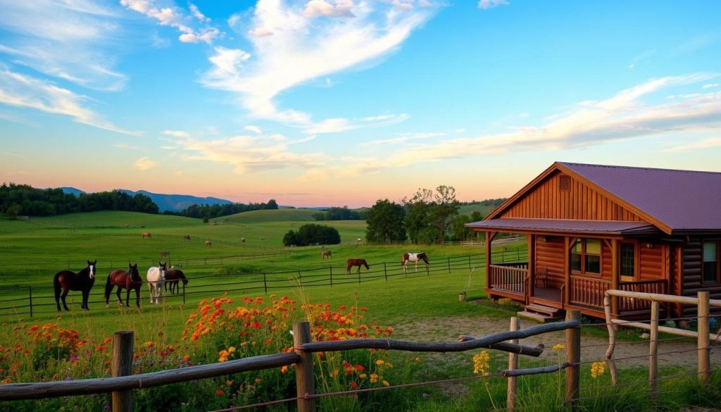 horse ranch accommodation