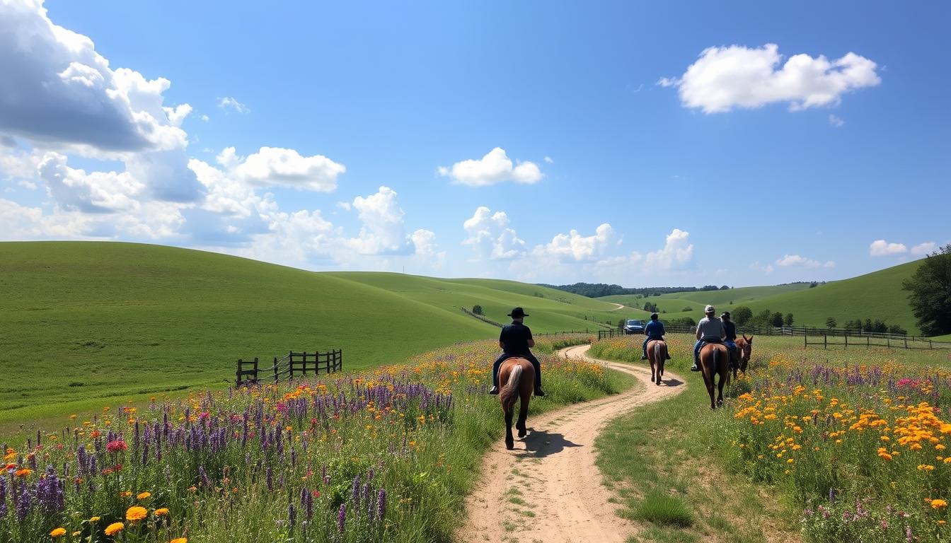 Horse Riding Exploring Exploring Lexington: Horseback Riding Tours Available
