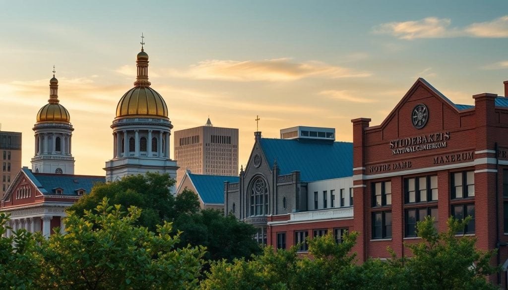 iconic buildings South Bend