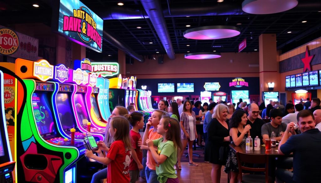 indoor fun at Dave & Buster’s indoor fun at Dave & Buster’s