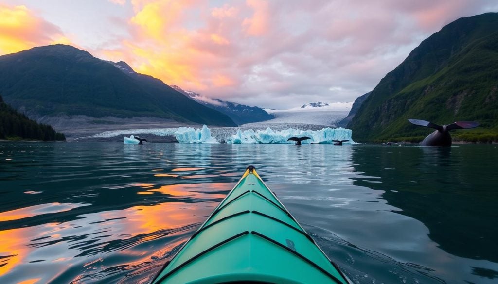 kayaking in Juneau