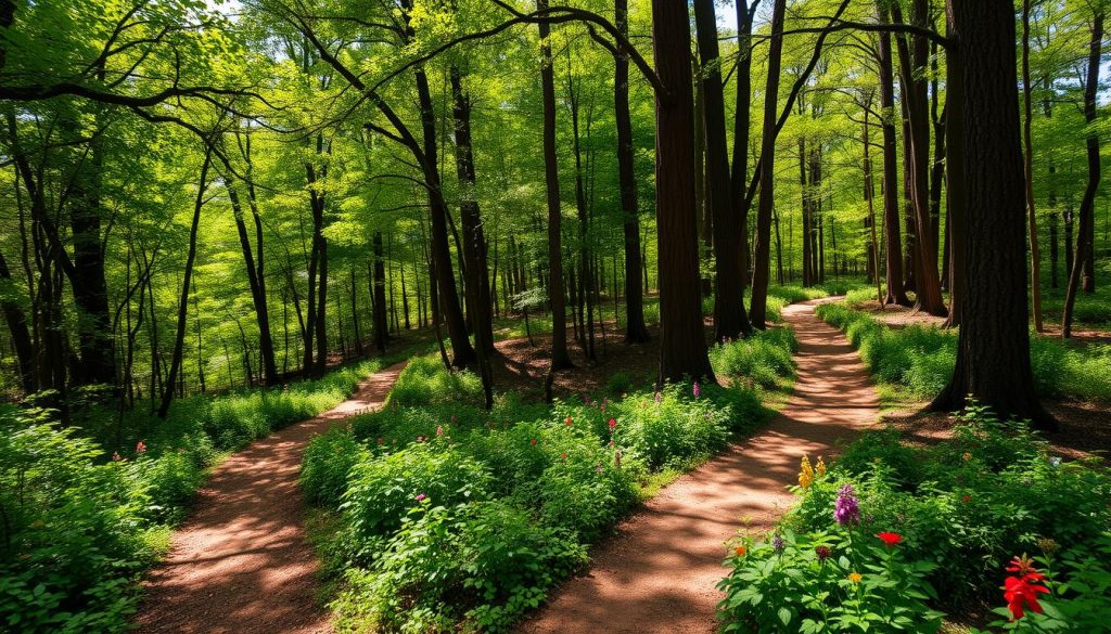 key trails at Matthew Henson State Park