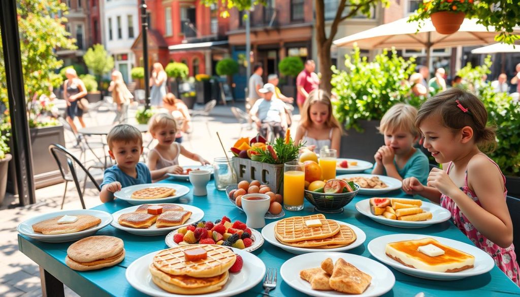 kid-friendly brunch in Hoboken