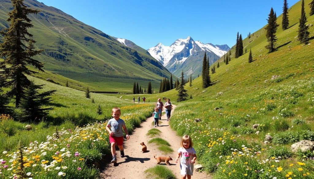 kid-friendly trails in Denali National Park