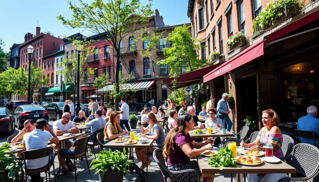 local dining in Hoboken