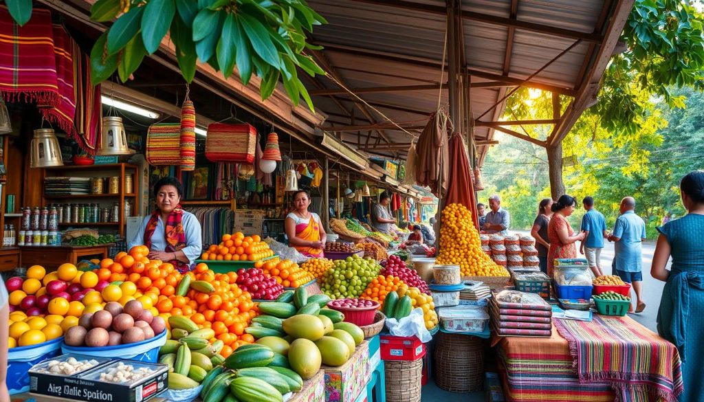 local markets in Yangon local markets in Yangon