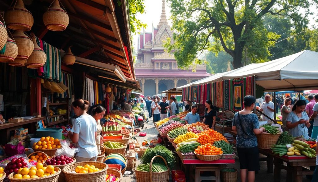 local morning market