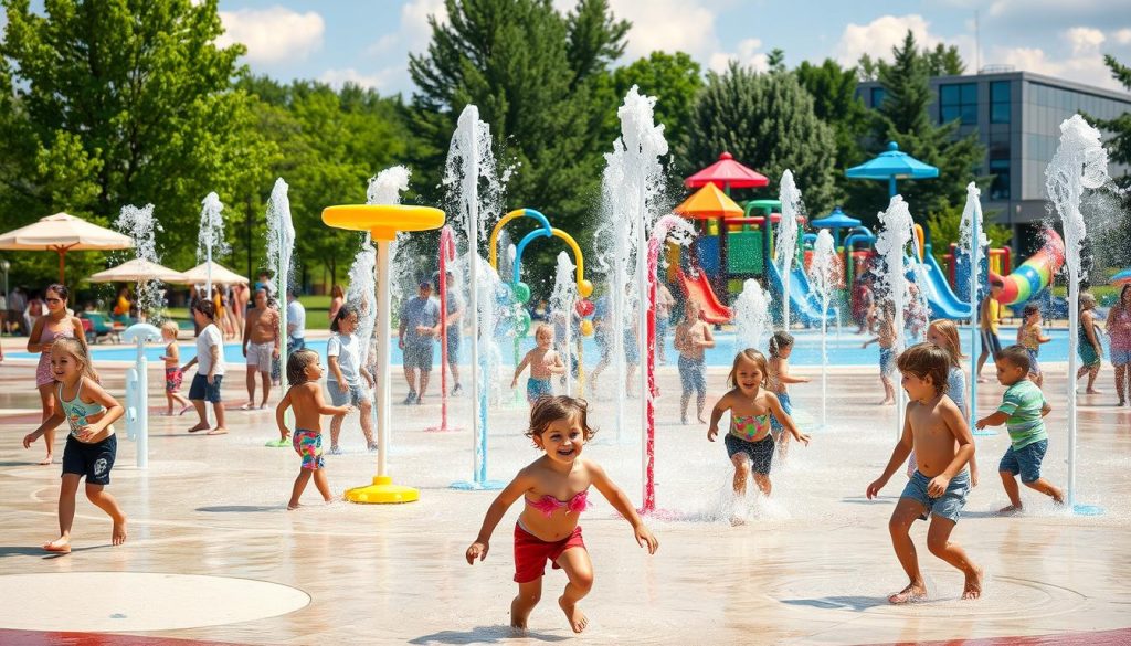 local splash pads Milwaukee