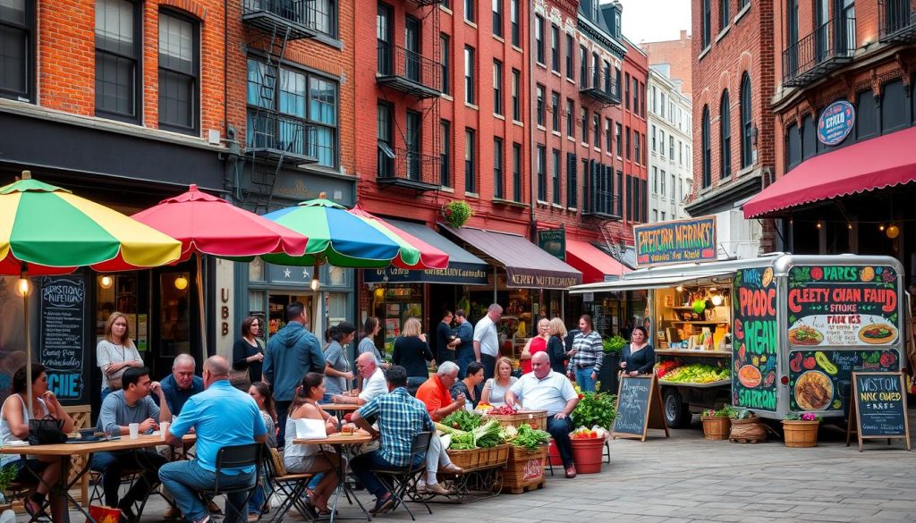 lunch spots in Newark