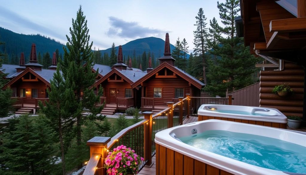 luxury cabins for romantic getaways