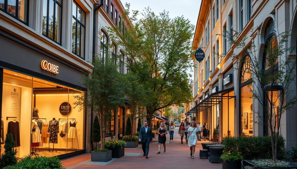 luxury shopping in Silver Spring