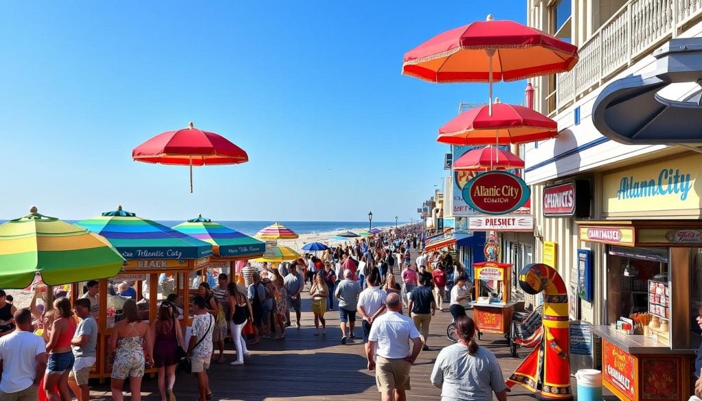 making the most of Atlantic City boardwalk