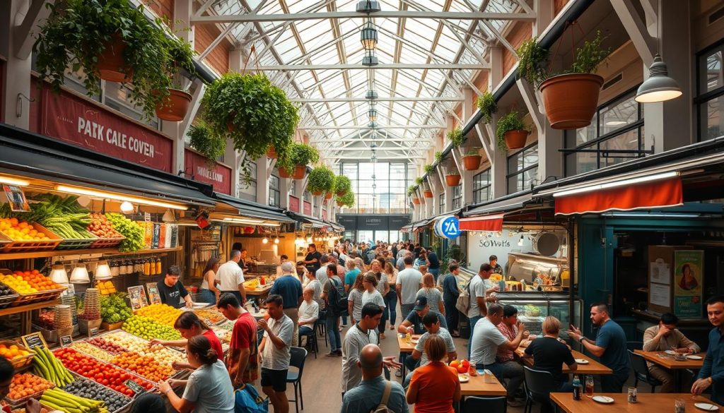 markets and food halls