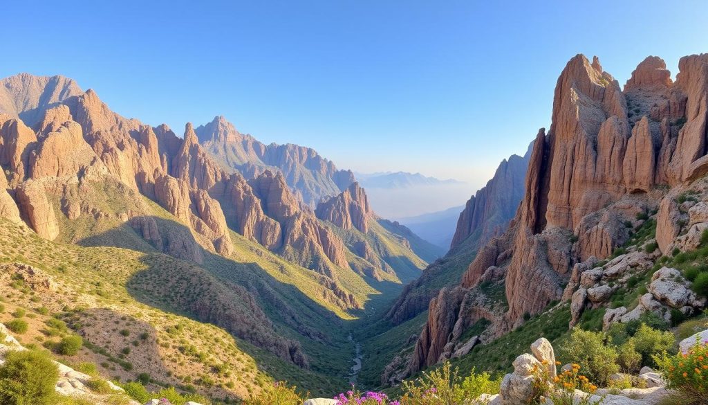 mountainous regions in Oman