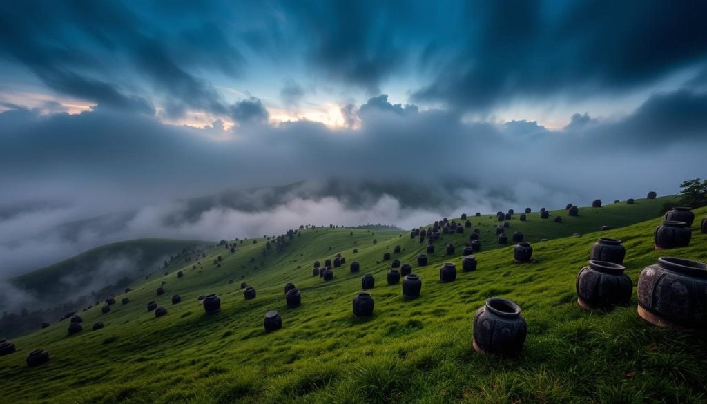 mysterious Plain of Jars