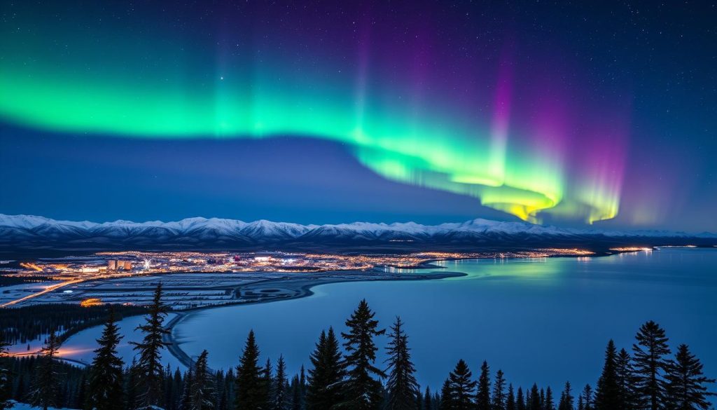 northern lights viewing in Anchorage northern lights viewing in Anchorage