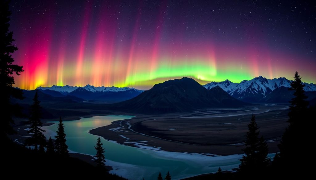 northern lights viewing spots in Denali National Park northern lights viewing spots in Denali National Park