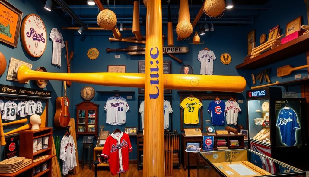 notable exhibits at the Louisville Slugger Museum