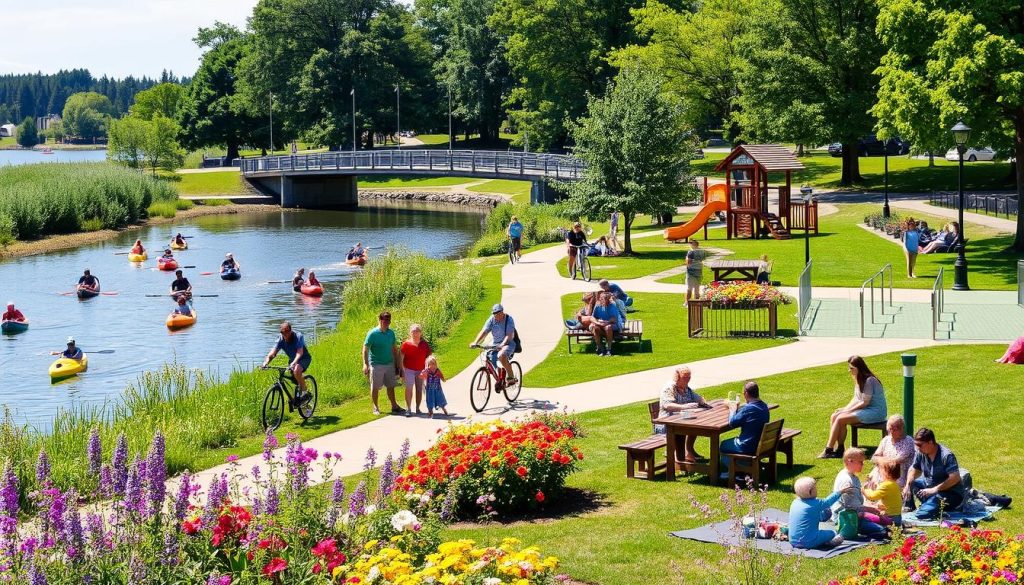 outdoor activities Carroll Creek Park