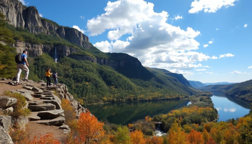 outdoor adventure at Delaware Water Gap